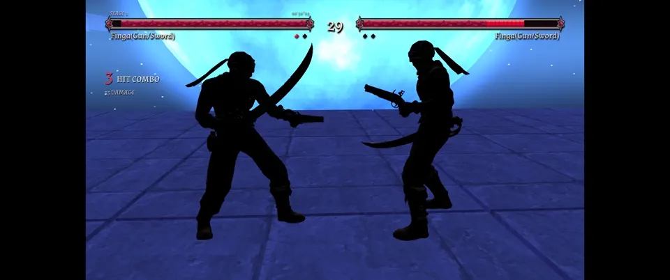 Sidestep and attack exchanges in FightingEngine