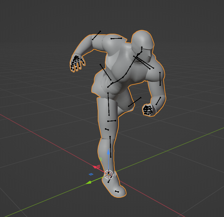 Testing a full-body pose